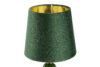VULGA Elegancka lampa stołowa czarny/złoty 2szt ciemny zielony/złoty - zdjęcie 9