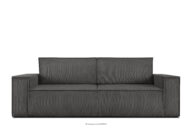 Sofa rozkładana 3 osobowa z pojemnikiem na pościel szara