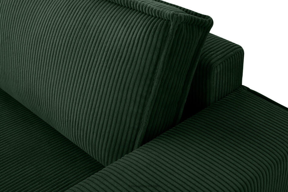 NAPI Sofa rozkładana 3 osobowa z pojemnikiem na pościel ciemnozielona ciemny zielony - zdjęcie 7