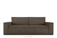 Sofa rozkładana 3 osobowa z pojemnikiem na pościel brązowa