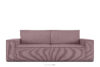 NAPI Sofa rozkładana 3 osobowa z pojemnikiem na pościel jasny fioletowy jasny fioletowy - zdjęcie 1