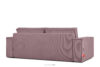 NAPI Sofa rozkładana 3 osobowa z pojemnikiem na pościel jasny fioletowy jasny fioletowy - zdjęcie 5