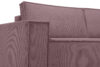 NAPI Sofa rozkładana 3 osobowa z pojemnikiem na pościel jasny fioletowy jasny fioletowy - zdjęcie 9