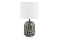 Lampa stołowa boho szary
