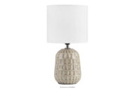 Lampa stołowa boho kremowy