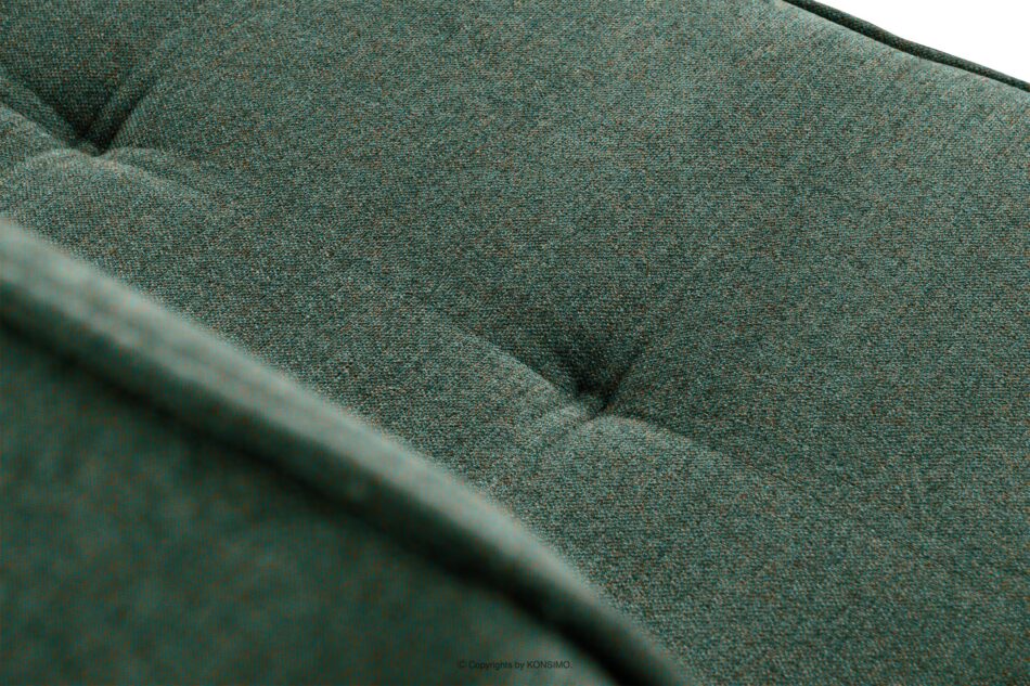 ORIO Rozkładana sofa do salonu w tkaninie plecionej morski/beżowy morski/beżowy - zdjęcie 5