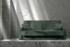 ORIO Rozkładana sofa do salonu w tkaninie plecionej morski/beżowy morski/beżowy - zdjęcie 11