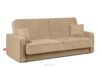 ORIO Rozkładana sofa do salonu w tkaninie plecionej kremowa kremowy - zdjęcie 3