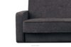 ORIO Rozkładana sofa do salonu w tkaninie plecionej granatowy/brązowy granatowy/brązowy - zdjęcie 9