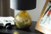 NIPER Elegancka lampka ze złotą podstawą  2szt złoty/czarny - zdjęcie 6