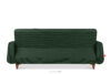 GUSTAVO II Sofa trzyosobowa rozkładana w tkaninie sztruks ciemny zielony ciemny zielony - zdjęcie 4