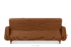 GUSTAVO II Sofa trzyosobowa rozkładana w tkaninie sztruks rudy rudy - zdjęcie 4