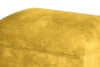 MILES Fotel uszak i puf komplet żółty/buk żółty/buk - zdjęcie 11