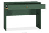 ARICIA Eleganckie zielone biurko z szufladą zielony - zdjęcie 3