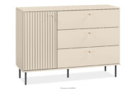 Elegancka komoda w kolorze kremowym