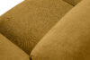 BUFFO Sofa boho modułowa dwuosobowa w tkaninie plecionej miodowa miodowy - zdjęcie 5