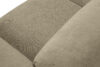 BUFFO Narożnik modułowy do salonu w tkaninie plecionej piaskowy prawy piaskowy - zdjęcie 5