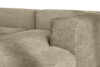 BUFFO Narożnik modułowy do salonu w tkaninie plecionej piaskowy prawy piaskowy - zdjęcie 9