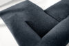 BUFFO Narożnik modułowy do salonu w tkaninie plecionej ciemny niebieski prawy ciemny niebieski - zdjęcie 16