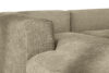BUFFO Duży narożnik modułowy do salonu w tkaninie plecionej piaskowy prawy piaskowy - zdjęcie 11