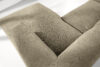 BUFFO Duży narożnik modułowy do salonu w tkaninie plecionej piaskowy prawy piaskowy - zdjęcie 15