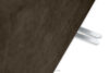 BUFFO Narożnik modułowy w tkaninie plecionej brązowy prawy brązowy - zdjęcie 9