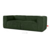 FEROX Duża ciemnozielona sofa w tkaninie sztruks ciemny zielony - zdjęcie 3