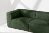 FEROX Duża ciemnozielona sofa w tkaninie sztruks ciemny zielony - zdjęcie 11