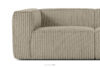FEROX Duża bezowa sofa w tkaninie sztruks beżowy - zdjęcie 5