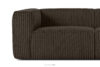 FEROX Duża brążowa sofa w tkaninie sztruks brązowy - zdjęcie 5