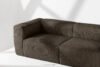 FEROX Duża brążowa sofa w tkaninie sztruks brązowy - zdjęcie 11