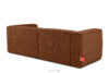 FEROX Duża ruda sofa w tkaninie sztruks rudy - zdjęcie 4