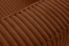 FEROX Duża ruda sofa w tkaninie sztruks rudy - zdjęcie 7