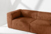 FEROX Duża ruda sofa w tkaninie sztruks rudy - zdjęcie 11