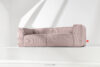 FEROX Duża różowa sofa w tkaninie sztruks różowy - zdjęcie 10