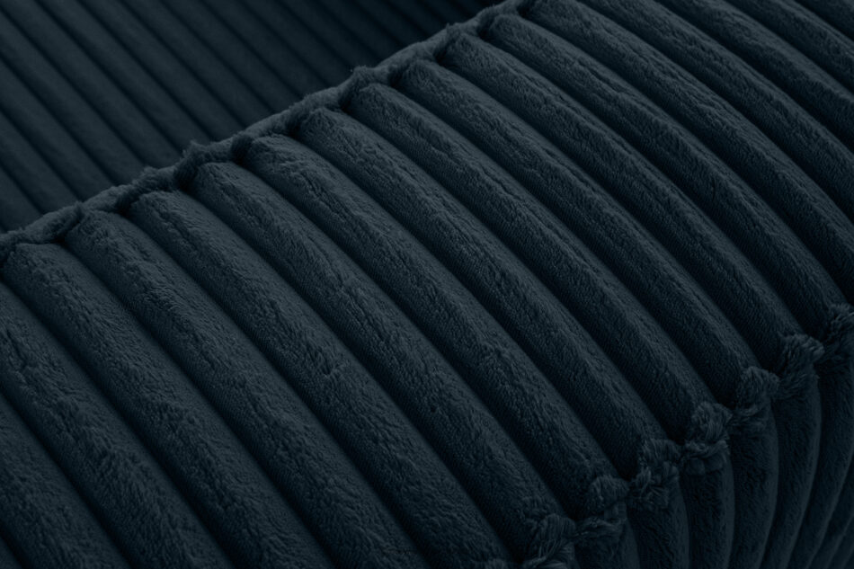 FEROX Duża granatowa sofa w tkaninie sztruks granatowy - zdjęcie 6