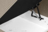 EGRET Rozkładany narożnik na nóżkach w sztruksie beżowy prawy beżowy - zdjęcie 14