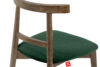 LILIO Krzesło vintage ciemny zielony welur dąb lefkas ciemny zielony/dąb lefkas - zdjęcie 7