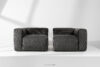 BUFFO Sofa modułowa dwuosobowa w tkaninie sztruks szara szary - zdjęcie 11