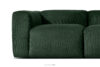 BUFFO Sofa modułowa dwuosobowa w tkaninie sztruks ciemny zielona ciemny zielony - zdjęcie 7