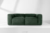 BUFFO Sofa modułowa dwuosobowa w tkaninie sztruks ciemny zielona ciemny zielony - zdjęcie 2