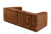 BUFFO Sofa modułowa dwuosobowa w tkaninie sztruks ruda rudy - zdjęcie 4