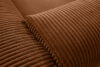BUFFO Sofa modułowa dwuosobowa w tkaninie sztruks ruda rudy - zdjęcie 8