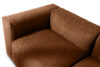 BUFFO Sofa modułowa dwuosobowa w tkaninie sztruks ruda rudy - zdjęcie 10