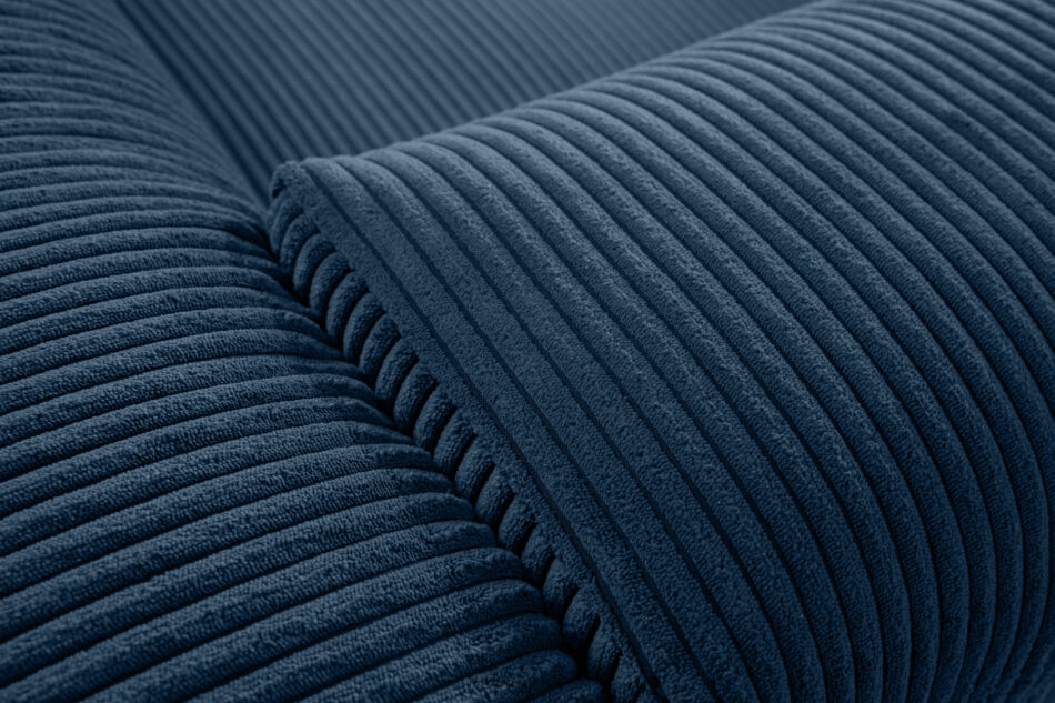 BUFFO Sofa modułowa dwuosobowa w tkaninie sztruks granatowa granatowy - zdjęcie 7