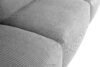 BUFFO Sofa 3 modułowa w tkaninie sztruks jasny szary jasny szary - zdjęcie 6