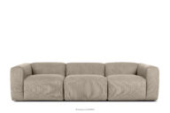 Sofa 3 modułowa w tkaninie sztruks beżowa