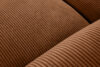 BUFFO Sofa 3 modułowa w tkaninie sztruks ruda rudy - zdjęcie 5