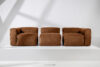 BUFFO Sofa 3 modułowa w tkaninie sztruks ruda rudy - zdjęcie 11