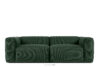 BUFFO Sofa chmurka do salonu sztruks ciemny zielony ciemny zielony - zdjęcie 1